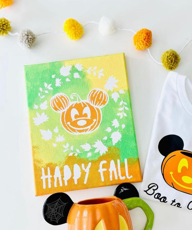 Fall Canvas Painting Craft
