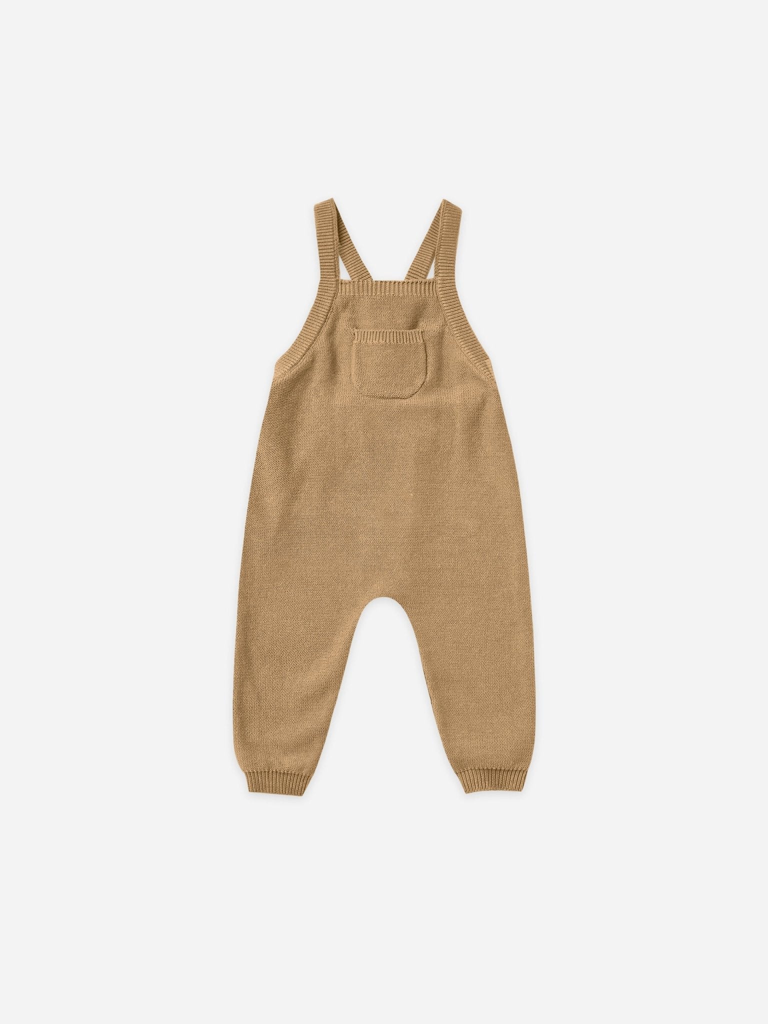 KNIT OVERALL | HONEY - LAST ONE 18/24M
