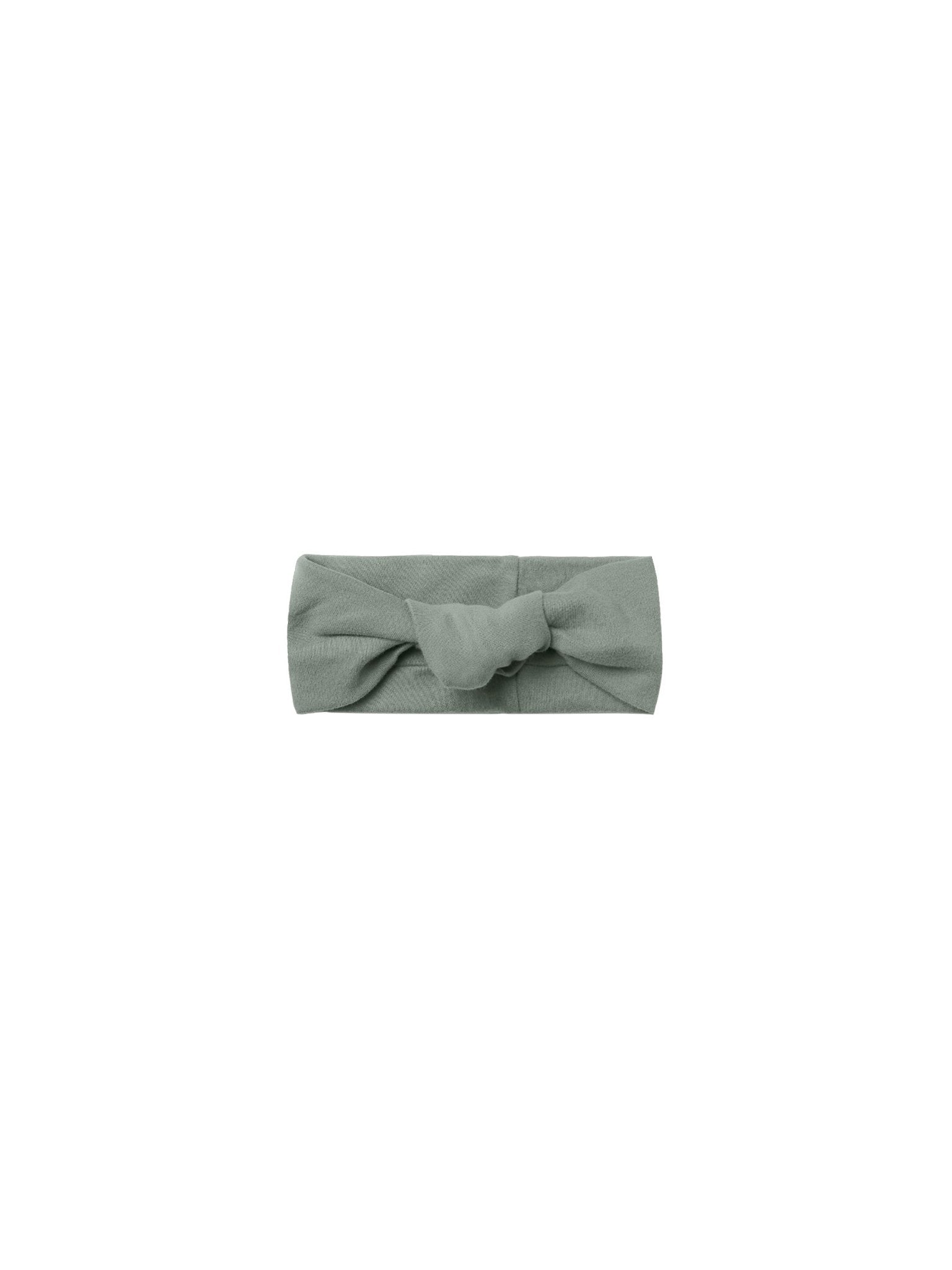 KNOTTED HEADBAND | SEA GREEN - LAST ONE 0 - 12M