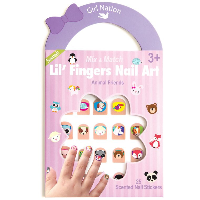Lil' Fingers Nail Art - Animal Friends