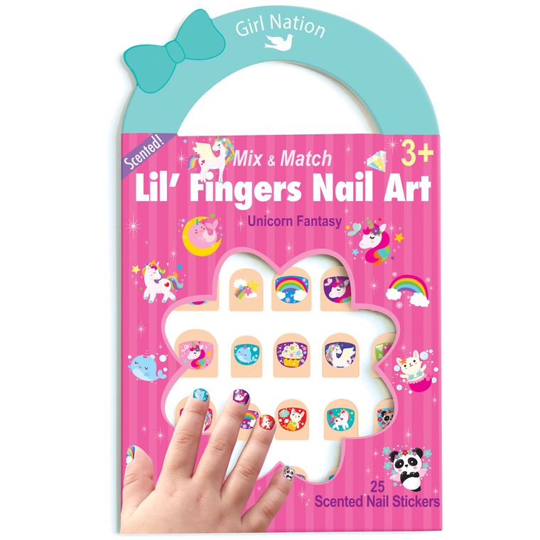Lil' Fingers Nail Art - Unicorn Fantasy