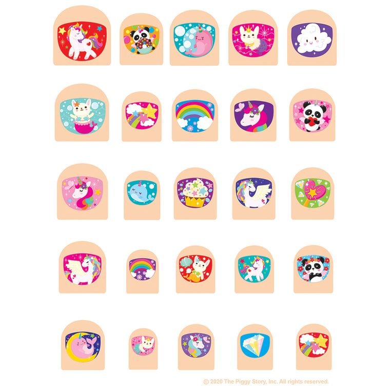 Lil' Fingers Nail Art - Unicorn Fantasy
