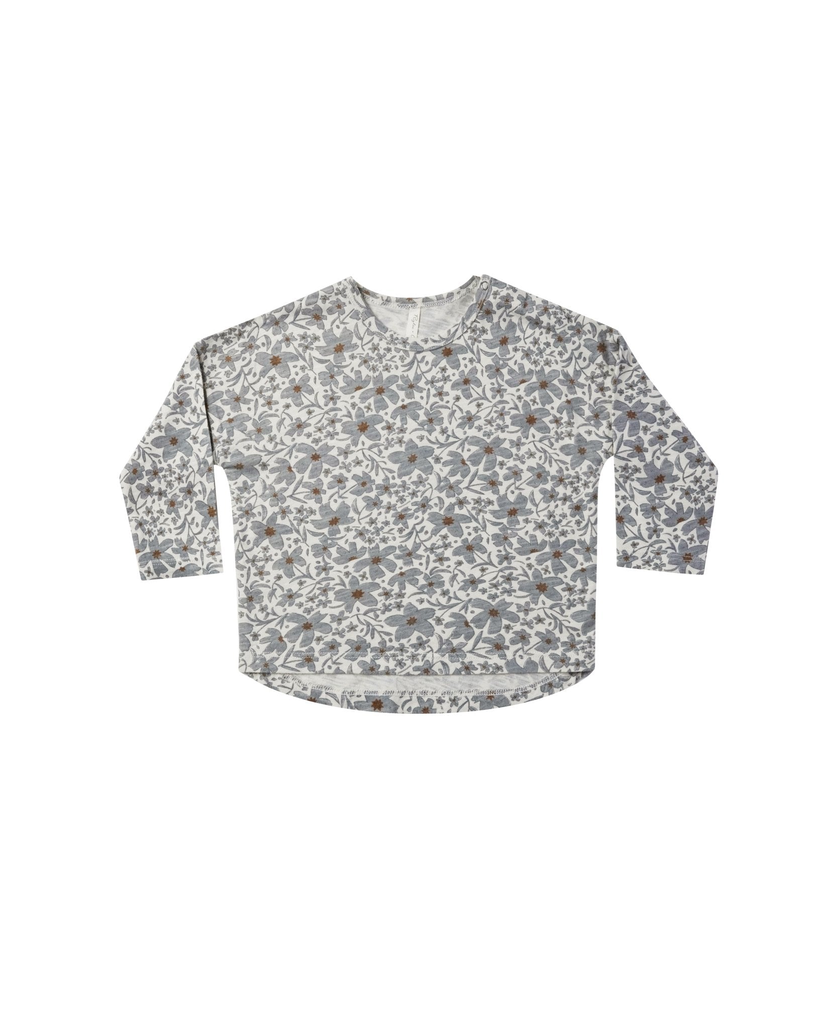 Long Sleeve Tee || Georgia Blue Floral