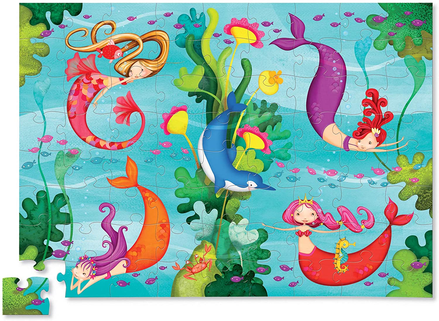 Mermaid 72 Piece Jigsaw Puzzle