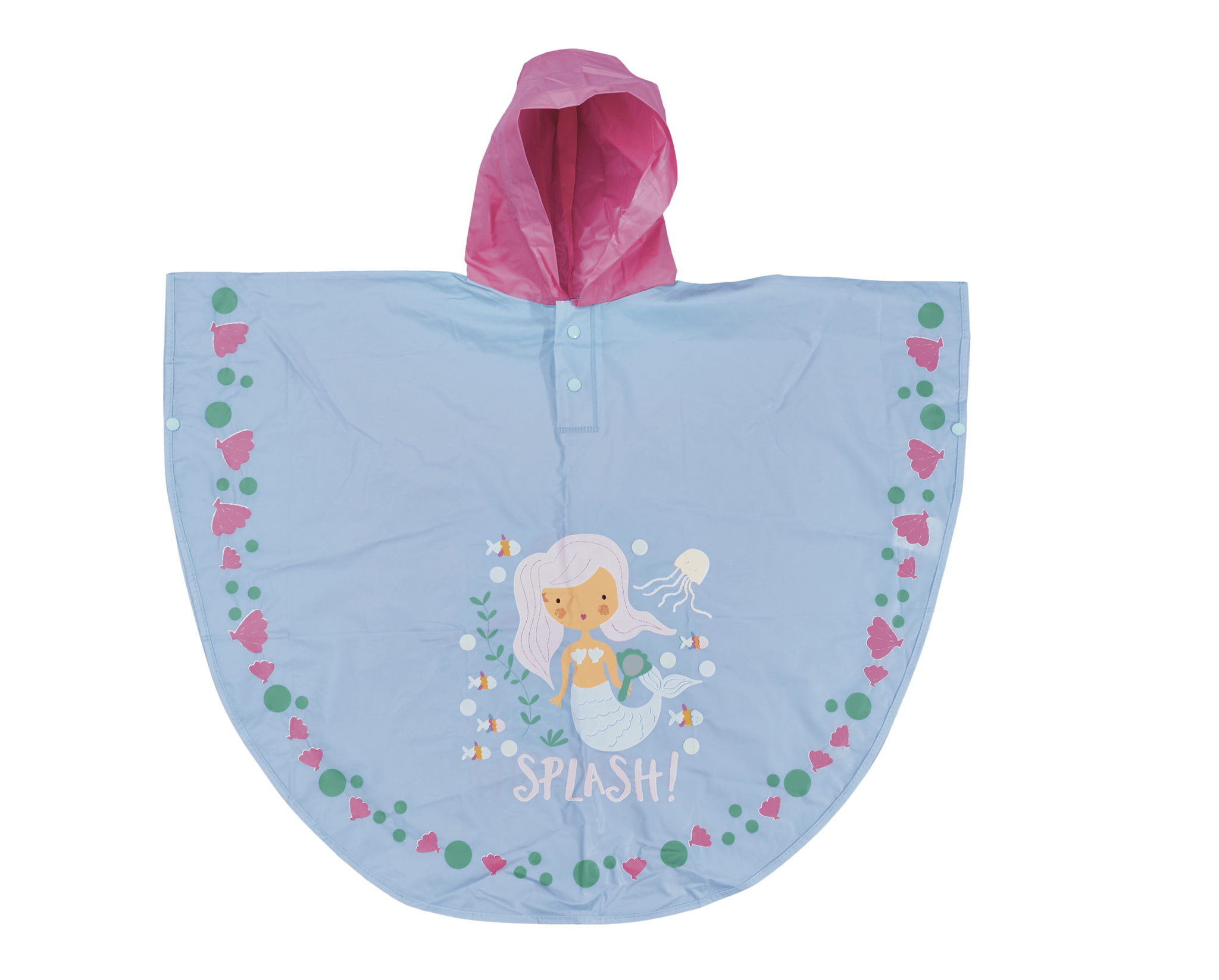 Mermaid Poncho | Color Changing