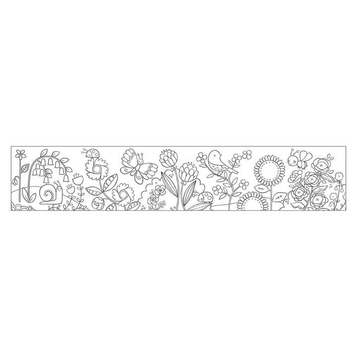 Mini Coloring Roll | Flower Garden - Khanh