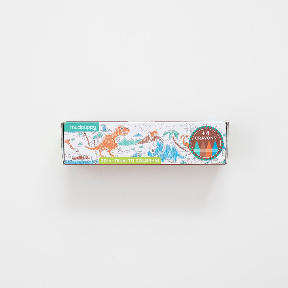 Mini Coloring Roll | Mighty Dinosaurs