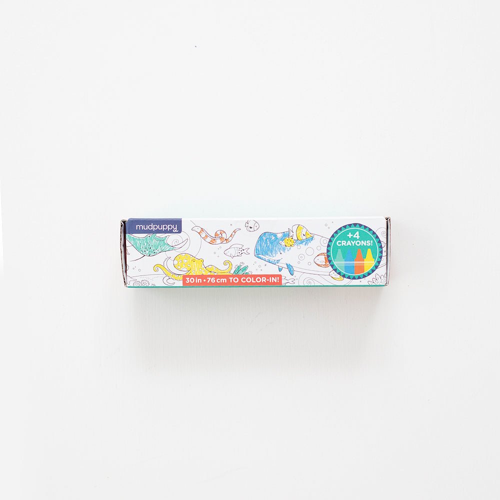 Mini Coloring Roll | Under The Sea