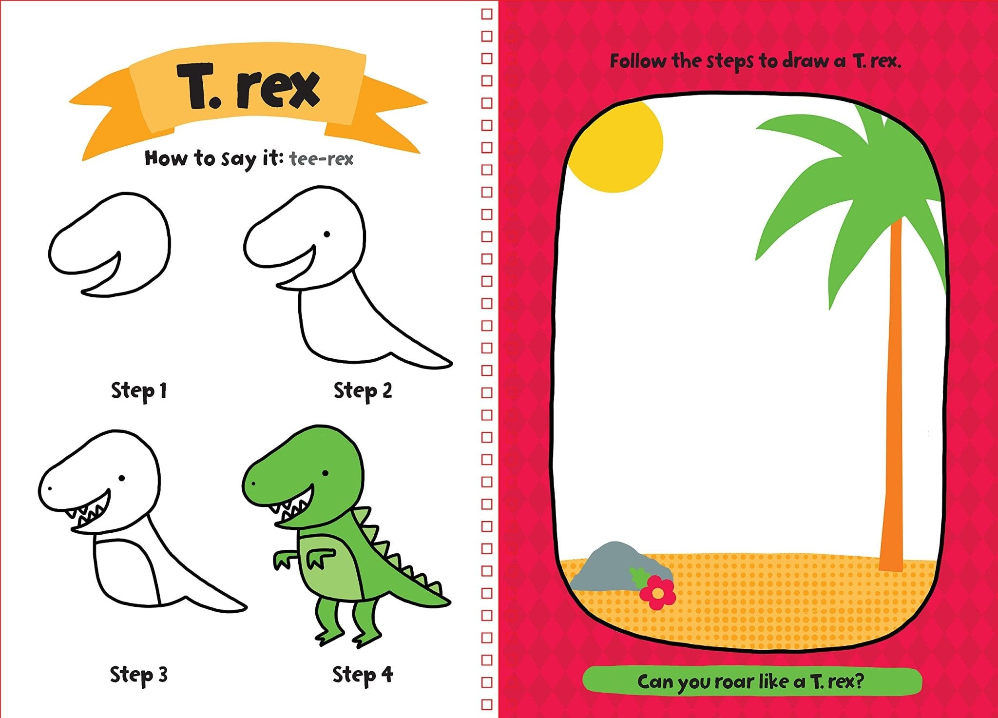 My First Learn - To - Draw: Dinosaurs