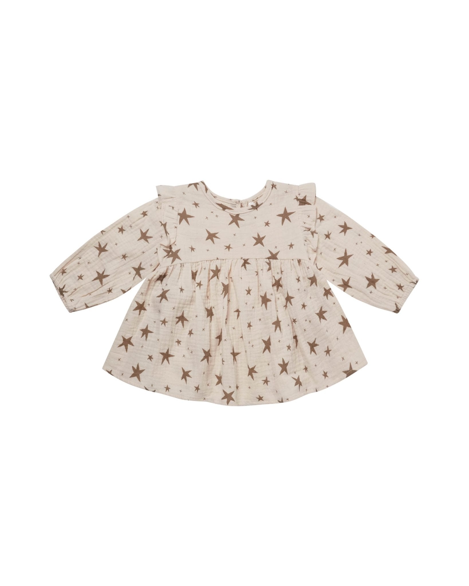 Piper Blouse || Grey Stars