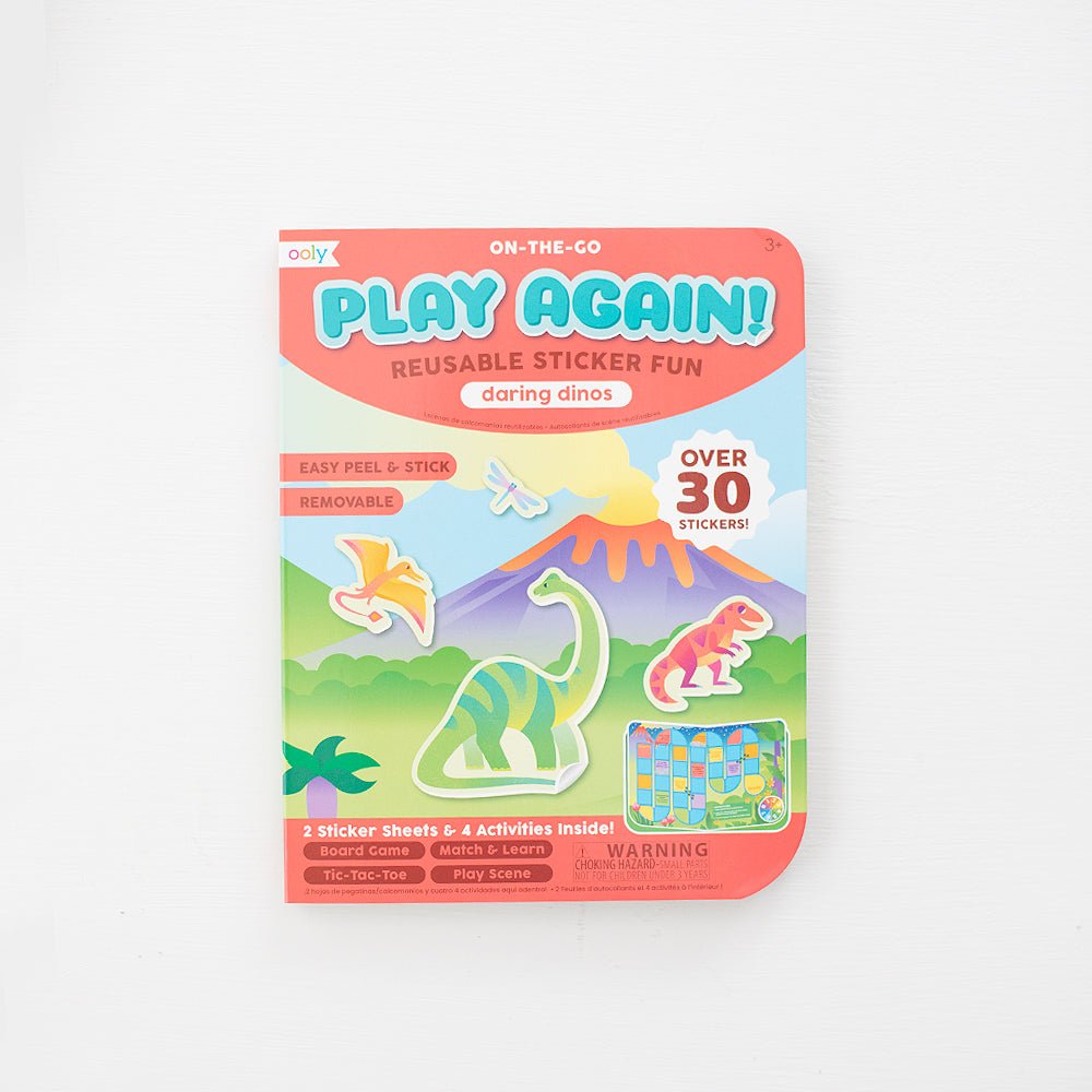 Play Again! Mini On - The - Go Activity Kit - Daring Dinos