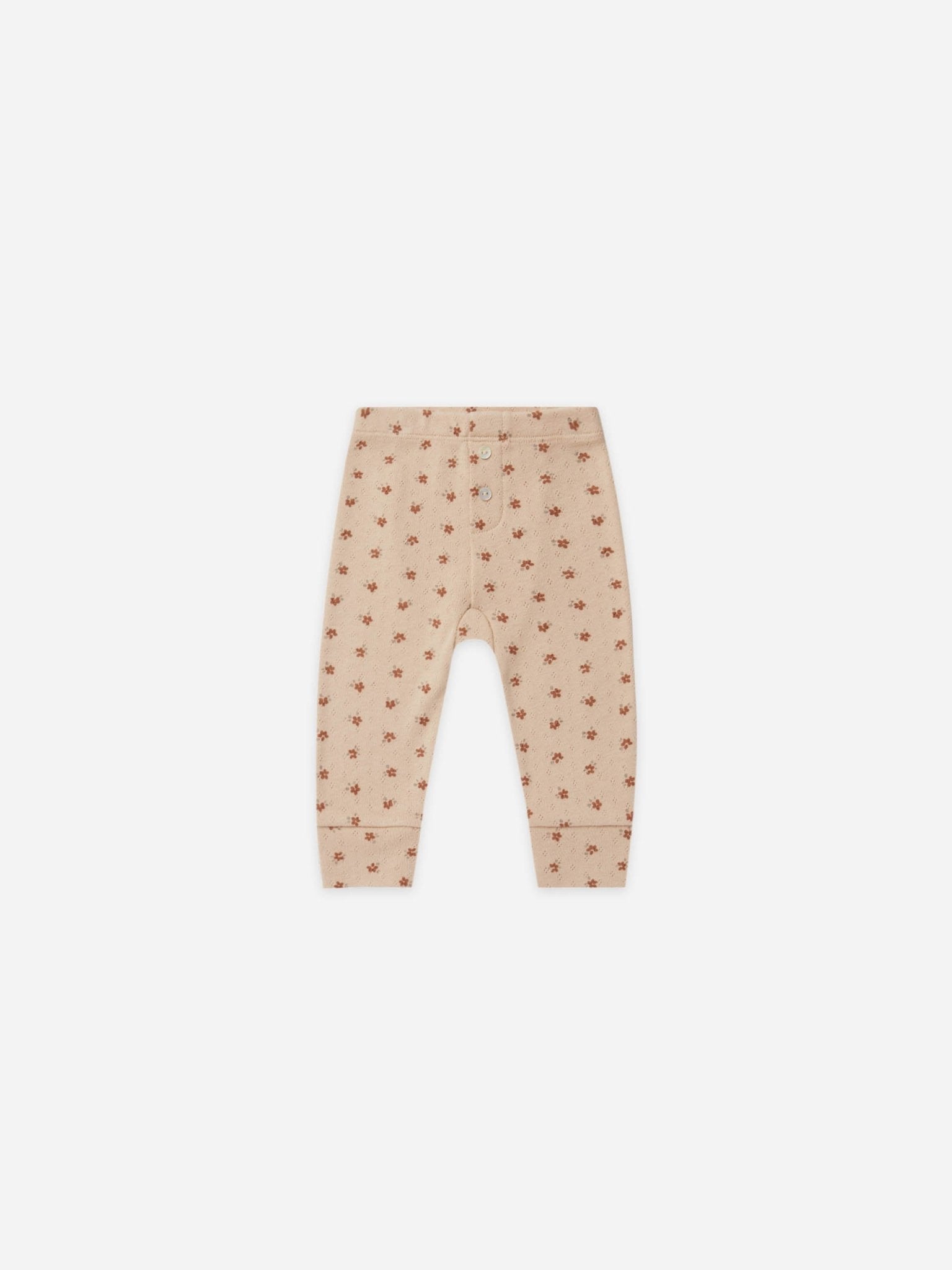 POINTELLE LEGGINGS | BLUSH DITSY
