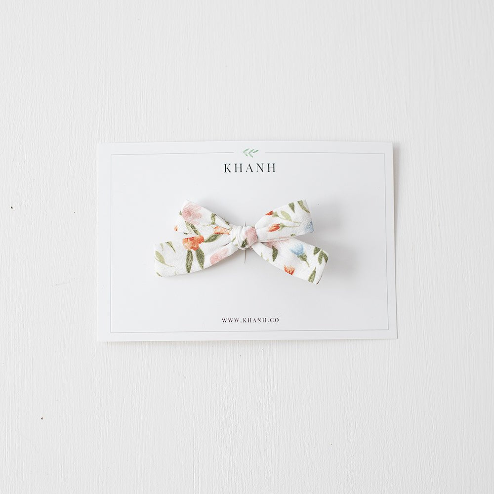 Poppy | Petite Hand - Tied Bow
