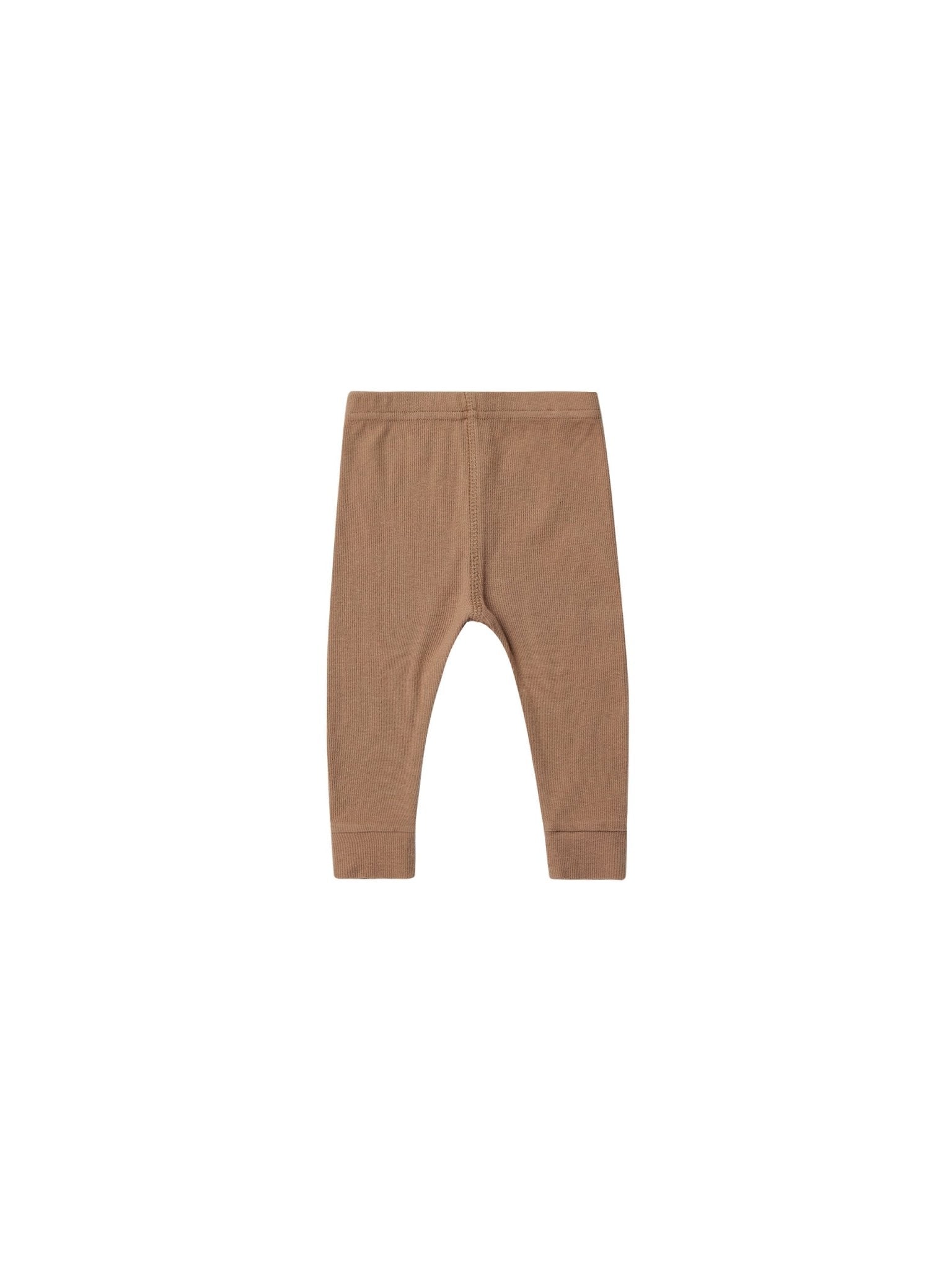 RIBBED LEGGING | CLAY - LAST ONE 2/3Y