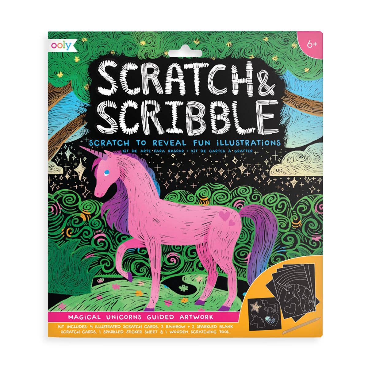 Scratch & Scribble - Magical Unicorns - Khanh