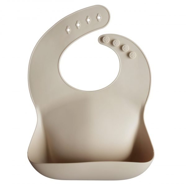 SILICONE BABY BIB | SHIFTING SAND