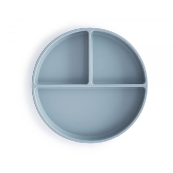 Silicone Suction Plate | Powder Blue