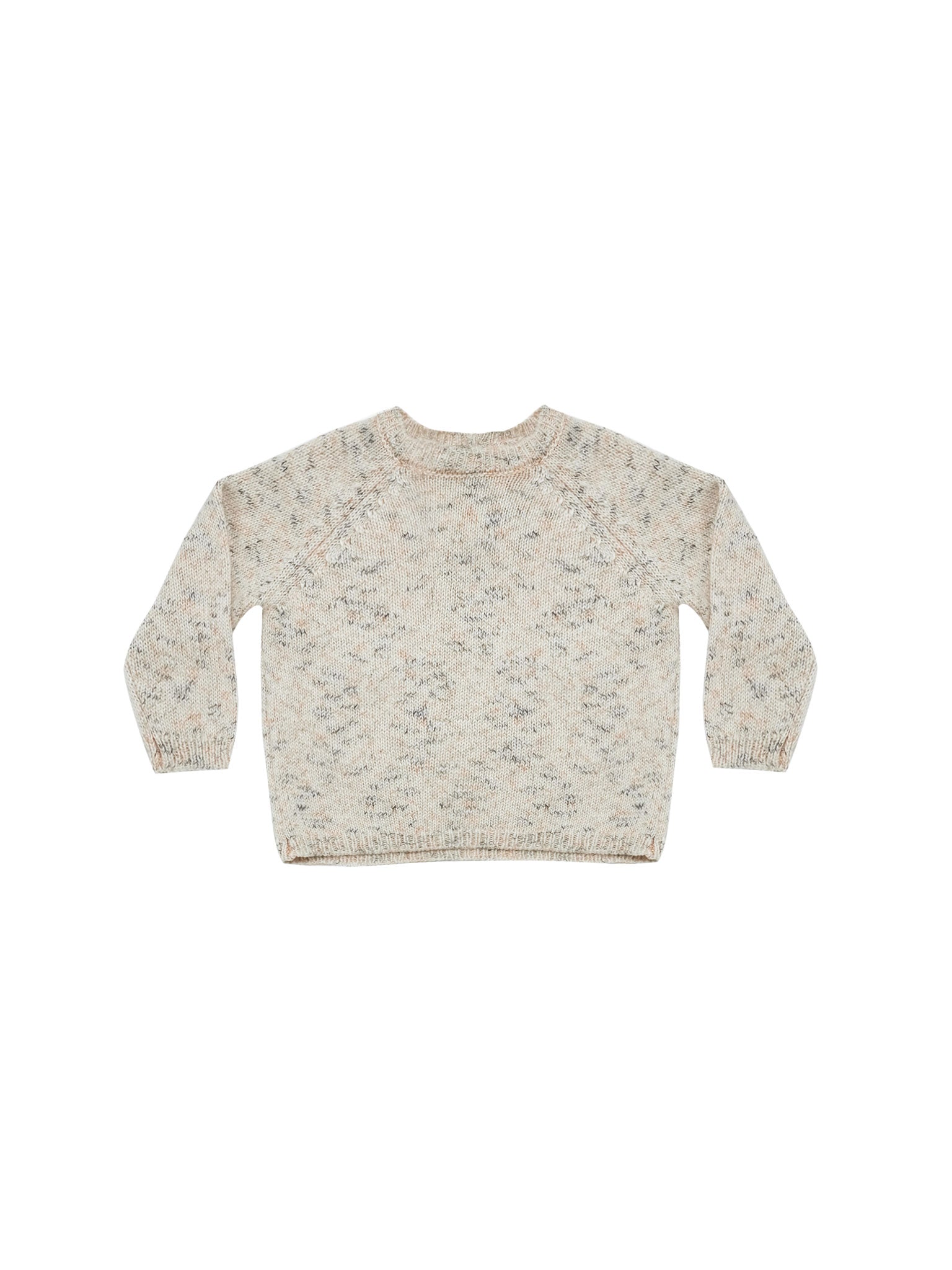 SPECKLED KNIT SWEATER | NATURAL - LAST ONE 2/3Y