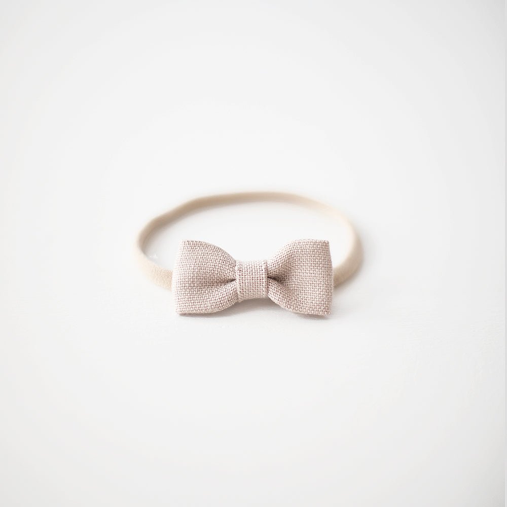 Tea Rose | Mini Bow