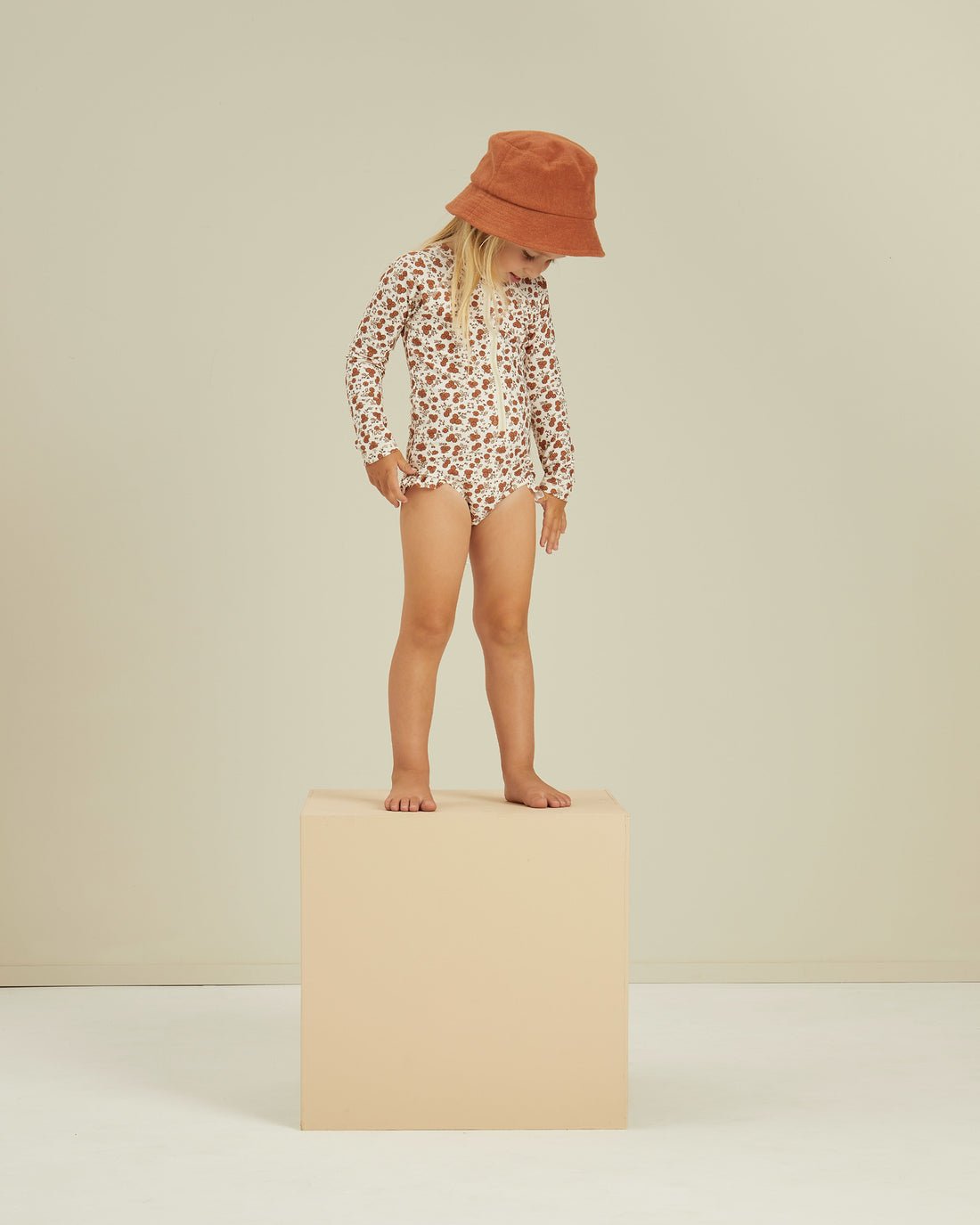 Terry Bucket Hat || Terracotta