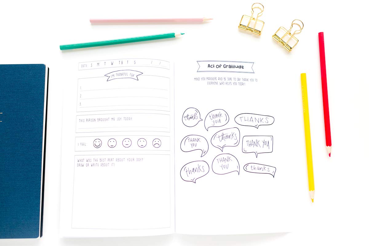 The 3 Minute Gratitude Journal for Kids - Khanh