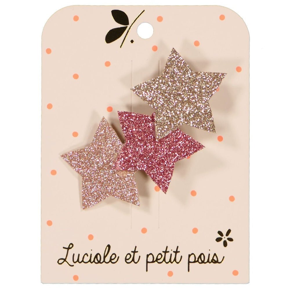 Three Star Hair Clip - Multicoloured