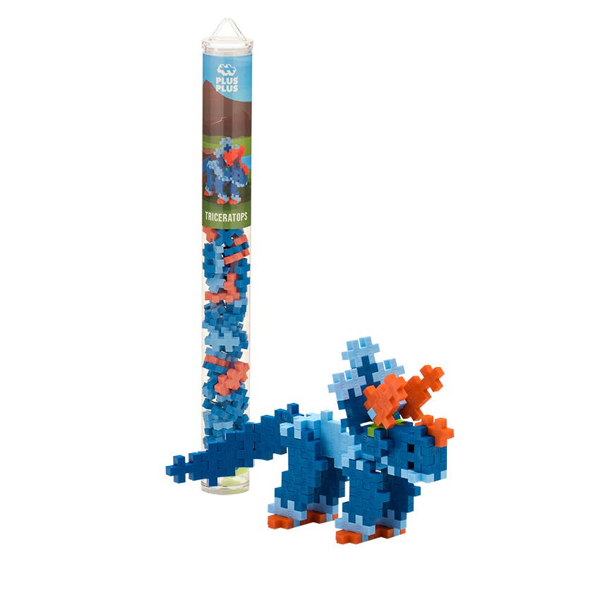 Tube - Triceratops - Plus Plus