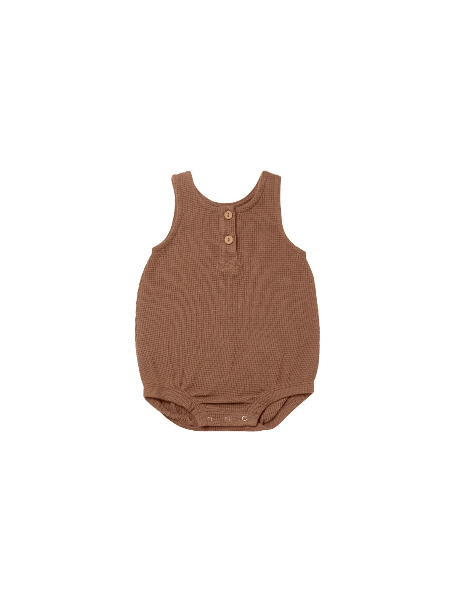 WAFFLE SLEEVELESS BUBBLE | SIENNA