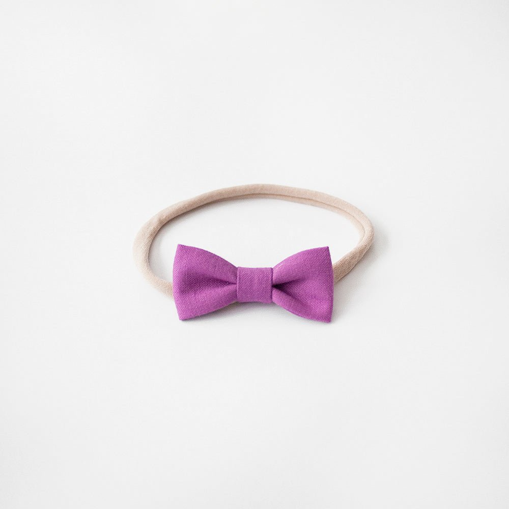 Wild Orchid | Mini Bow